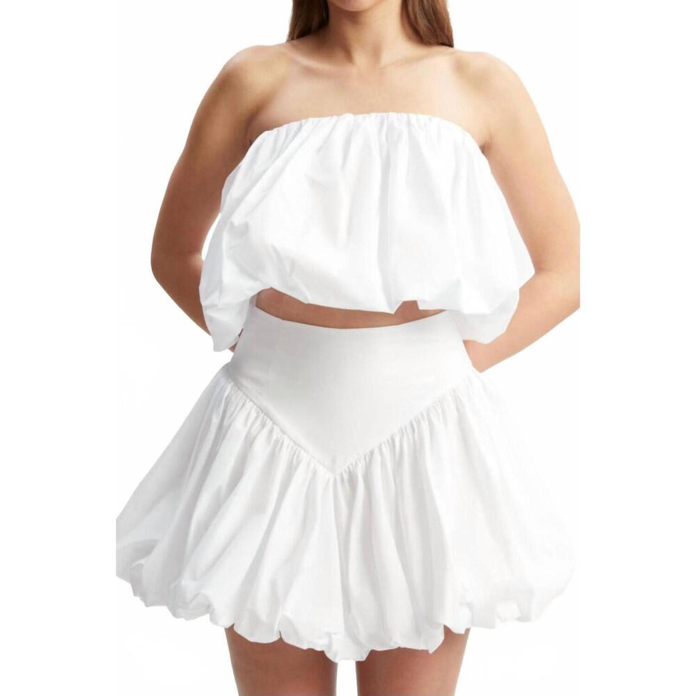 NEW BARDOT lissett set in white